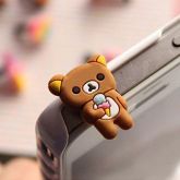 Peça Anti Pó Forma de Urso